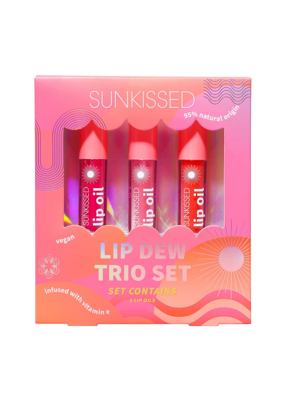 Sunkissed 95% Natural Gift Lip Dew Trio