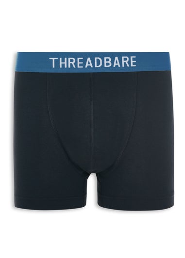 Threadbare Black 3 Pack Hipster Fit Shorts