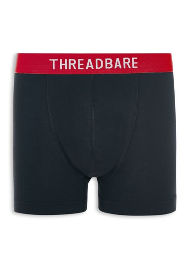 Threadbare Black 3 Pack Hipster Fit Shorts