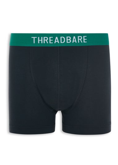 Threadbare Black 3 Pack Hipster Fit Shorts