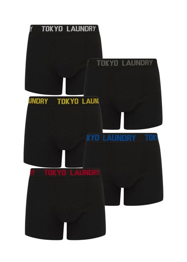 Tokyo Laundry Yellow 5-Pack Cotton Boxers