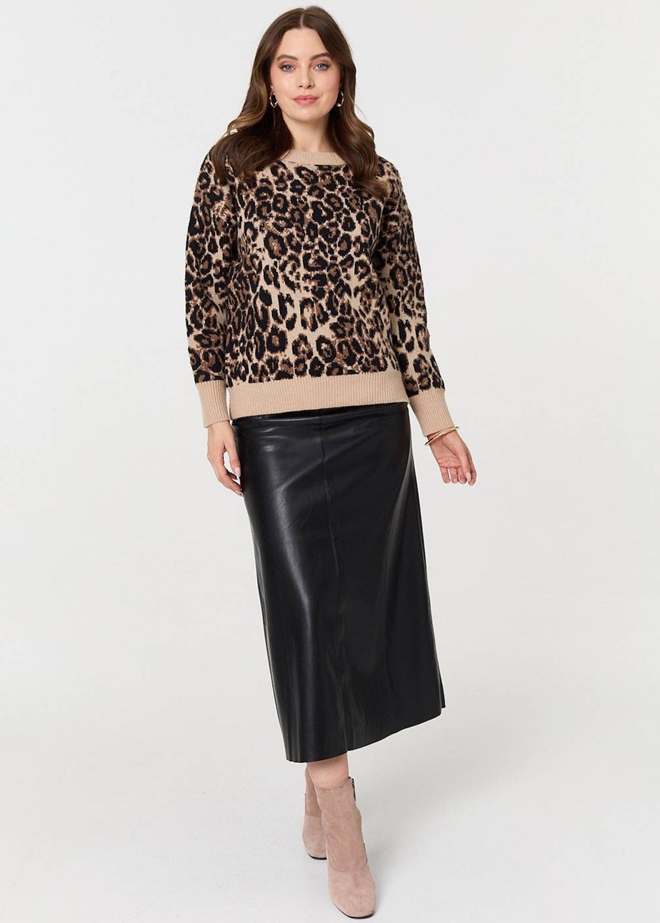 Izabel London Ivory Floral Embroidered Long Sleeve Jumper