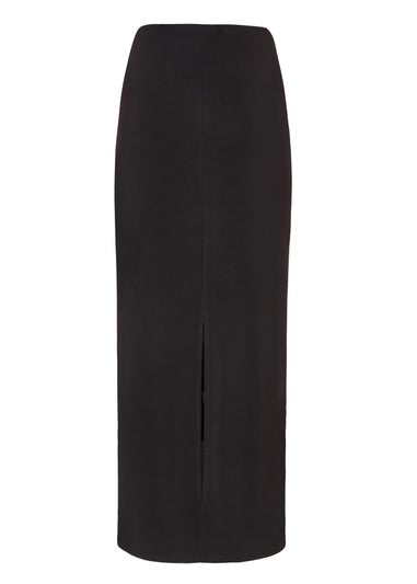 Quiz Black Corsage Maxi Skirt
