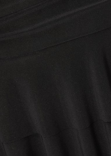 Quiz Black Ruffle Tiered Skort