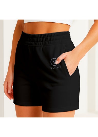 Validate Black Studio Jog Shorts