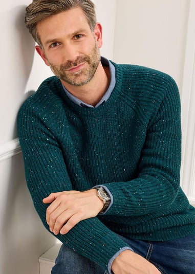 Cotton Traders Jade Supersoft Crew Neck Jumper