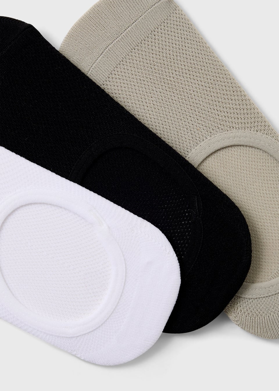 5 Pack Multi No Show Trainer Liner Socks