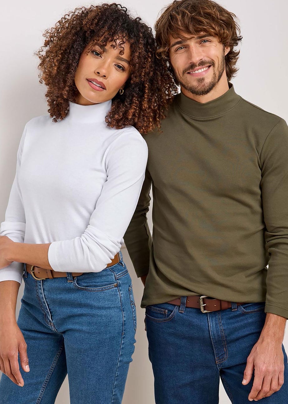 Cotton Traders Citron Turtleneck Base Layer Top