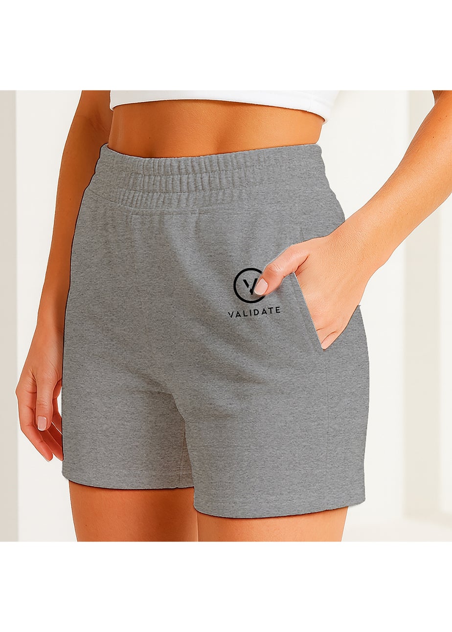 Validate Grey Studio Jog Shorts