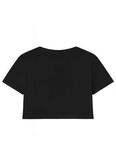 Validate Black Limitless Crop Top