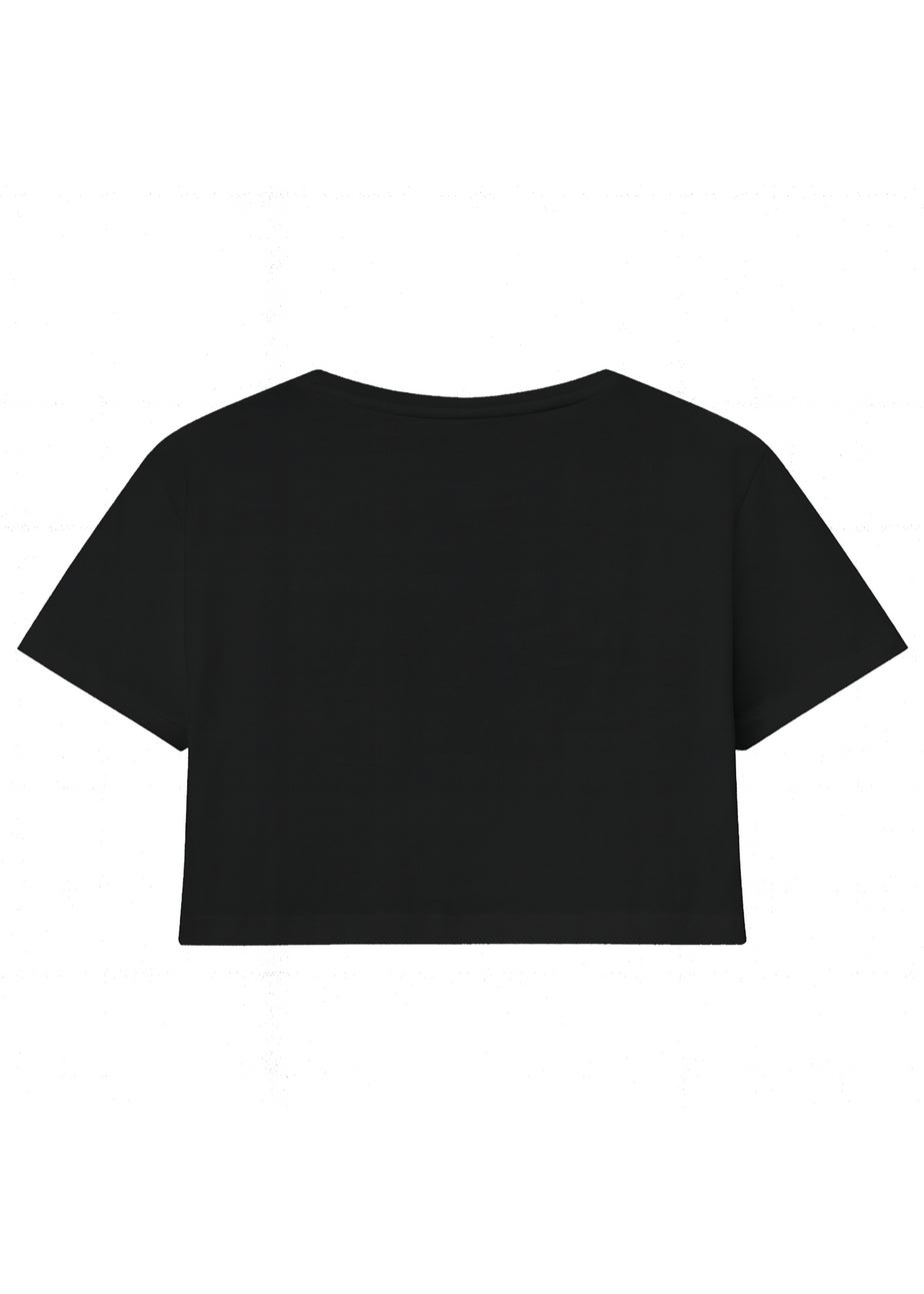 Validate Black Limitless Crop Top