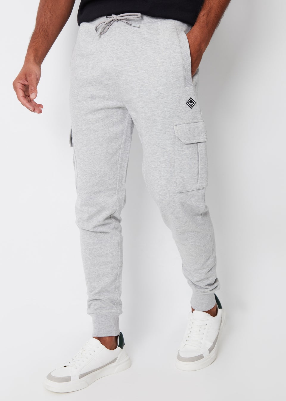 Threadbare Navy 2 Pack Cargo Style Joggers
