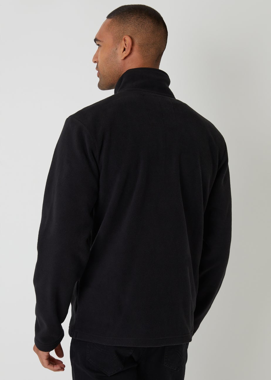 Threadbare 2 Pack Quarter Zip Microfleece Sweatshirts