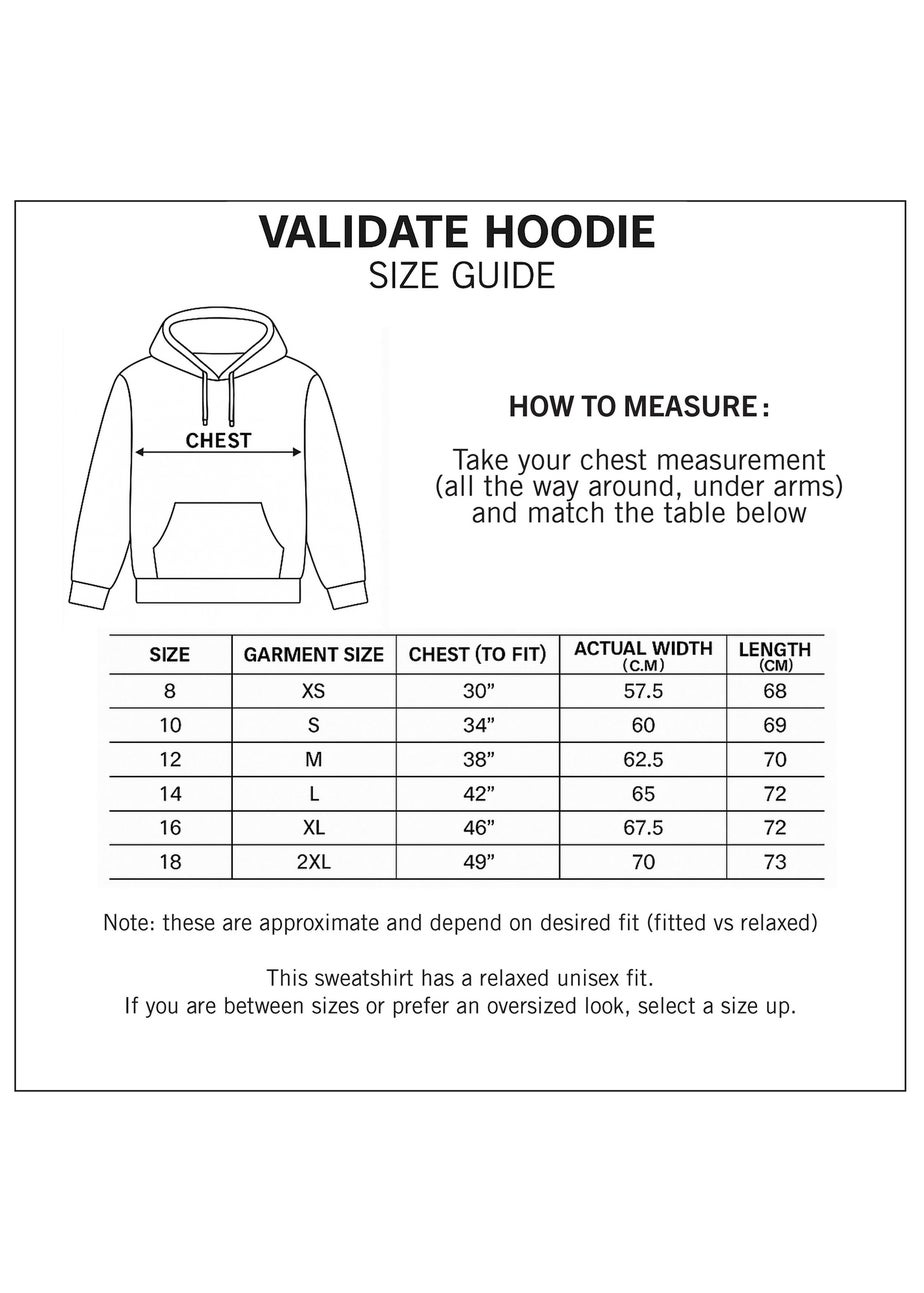 Validate Black OG Premium Hoodie