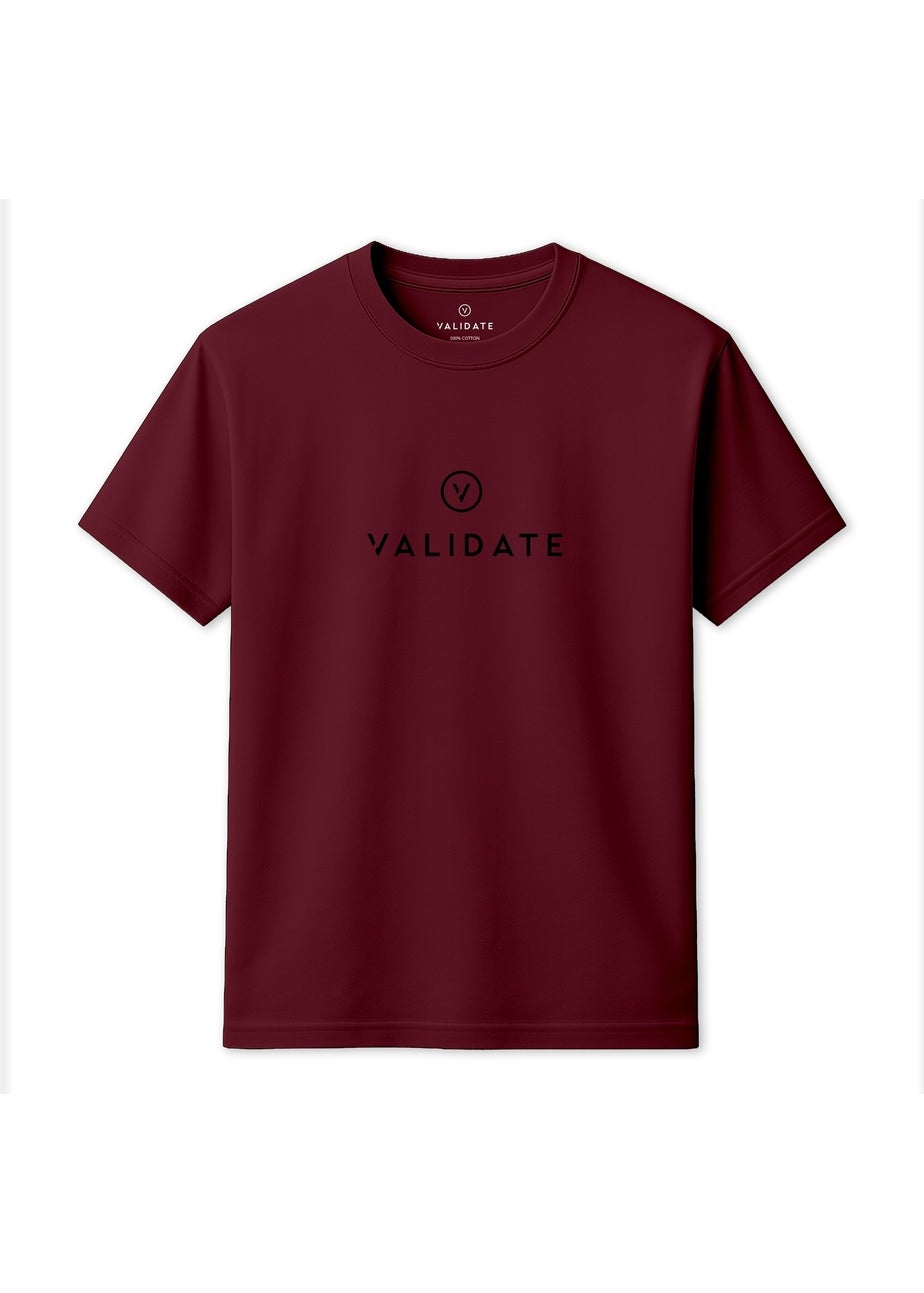 Validate Burgundy OG Premium T-Shirt