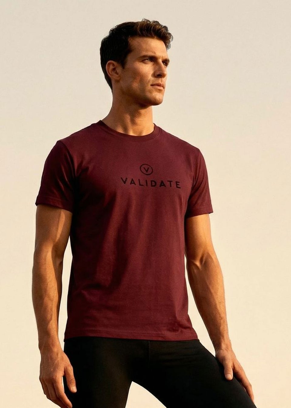 Validate Burgundy OG Premium T-Shirt