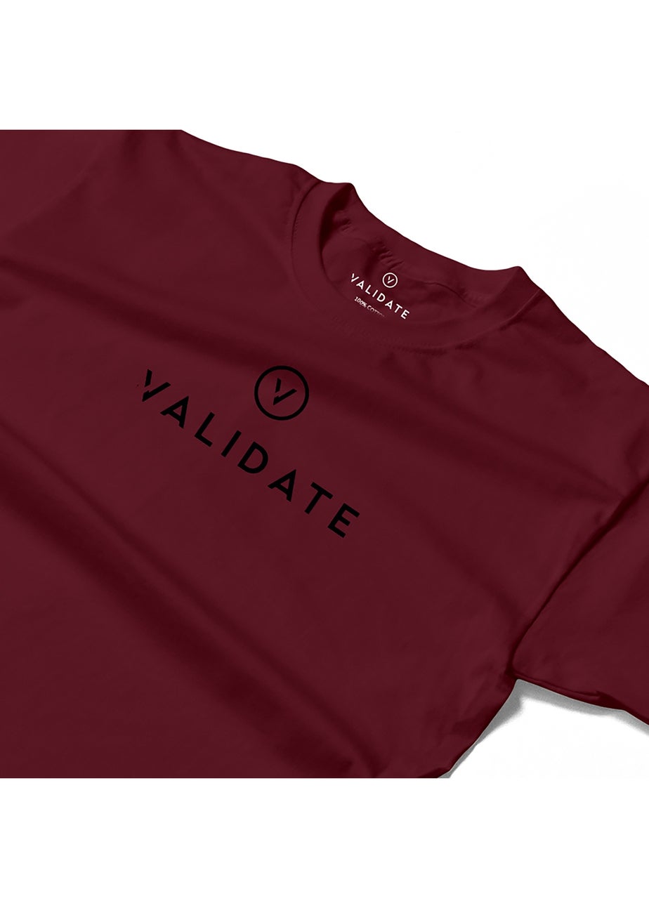 Validate Burgundy OG Premium T-Shirt
