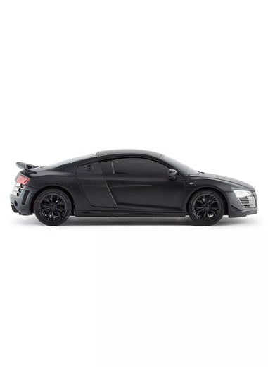 The Gift Scholars 1:24 Black Audi R8 Black Remote Control Car