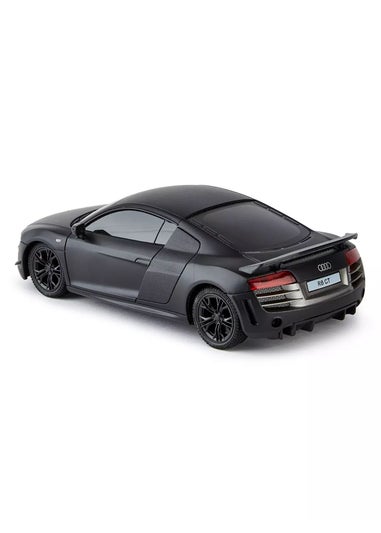 The Gift Scholars 1:24 Black Audi R8 Black Remote Control Car