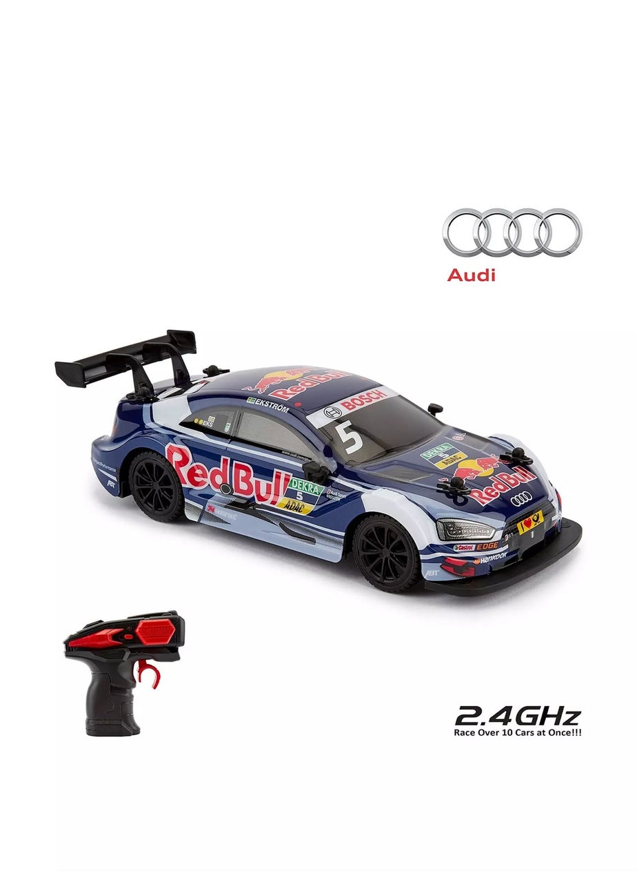 The Gift Scholars 1:24 Blue Audi Racing Red Bull Remote Control Car