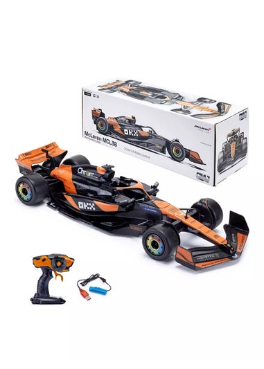 The Gift Scholars 1:14 Orange RC McLaren Formula 1 Remote Control Car