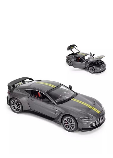 The Gift Scholars Die Cast 1:24 Grey Aston Martin