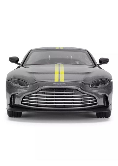 The Gift Scholars Die Cast 1:24 Grey Aston Martin