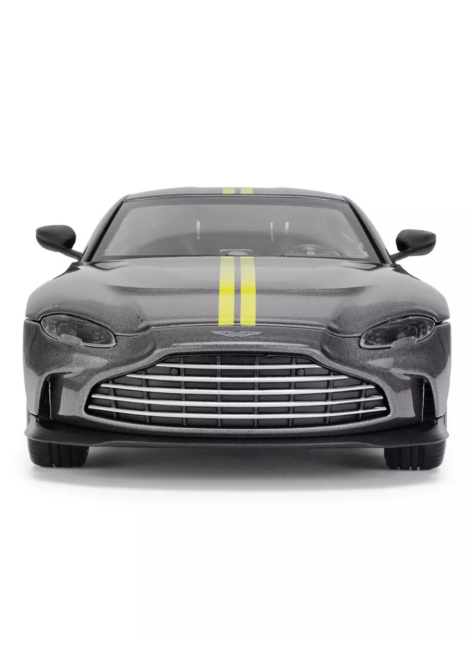 The Gift Scholars Die Cast 1:24 Grey Aston Martin