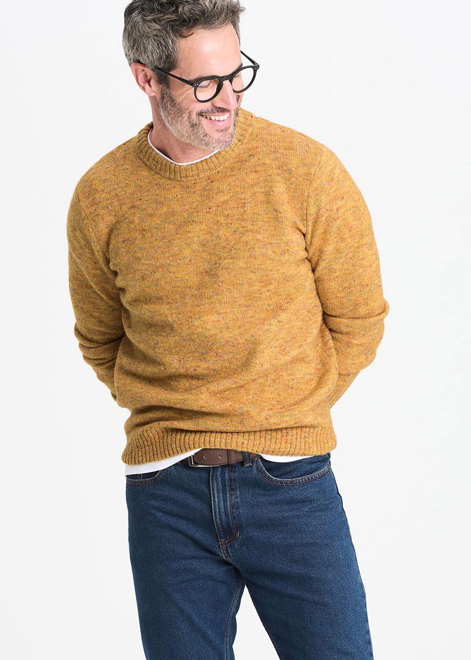 Cotton Traders Lemon Supersoft Crew Neck Jumper