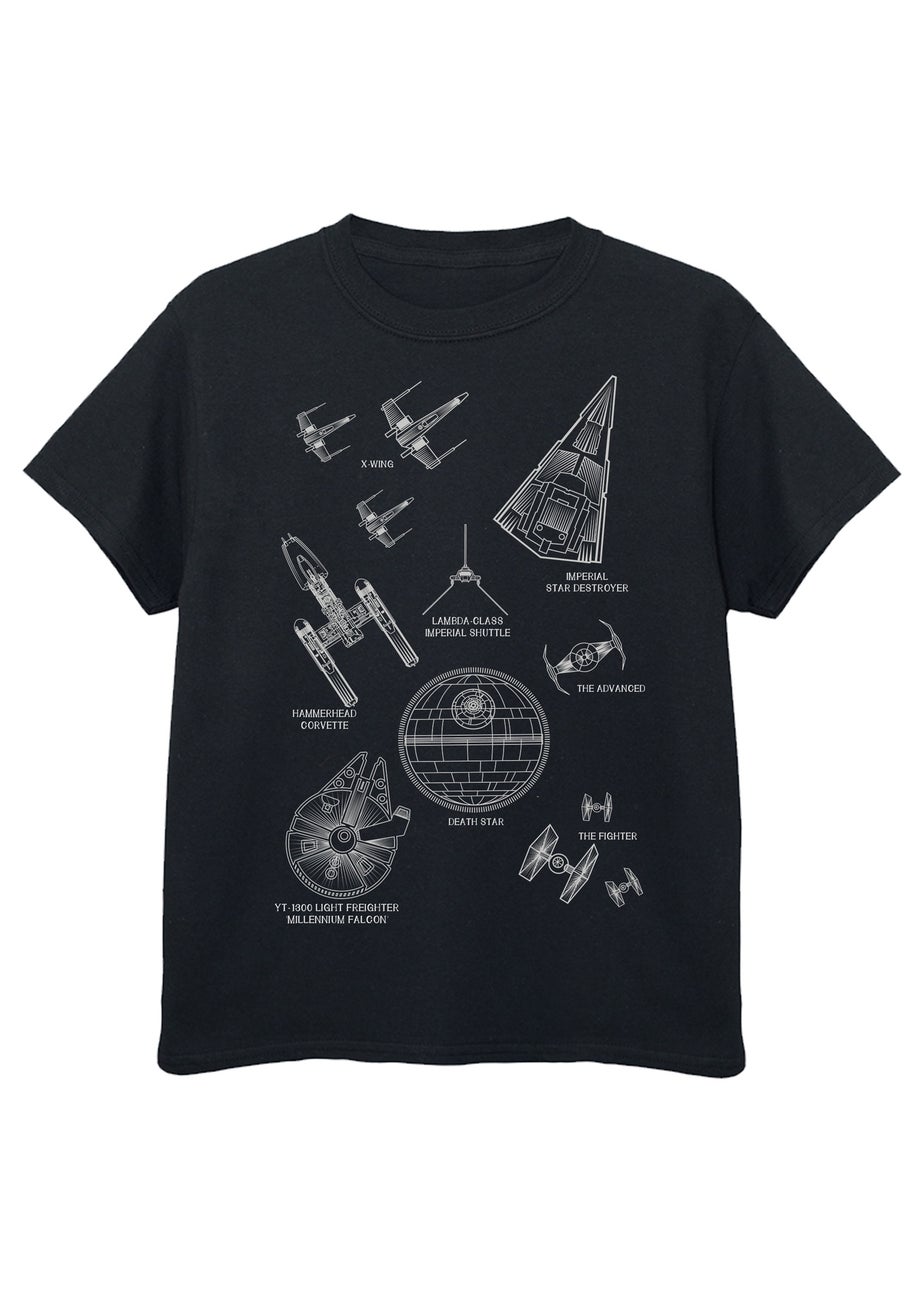 Star Wars Boys T-Shirts 3 Pack  (3-13 Years)