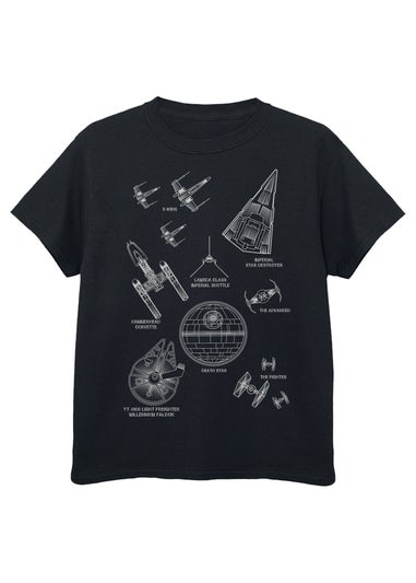 Star Wars Boys T-Shirts 3 Pack  (3-13 Years)