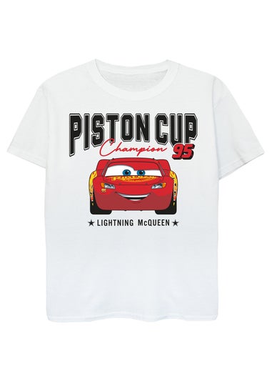 Disney Cars Lightning McQueen Boys T-Shirts 3 Pack (3-13 Years)