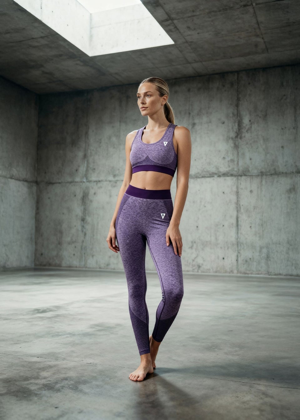 Validate Purple Sculpt Sports Bra