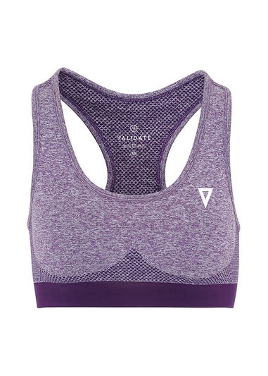 Validate Purple Sculpt Sports Bra