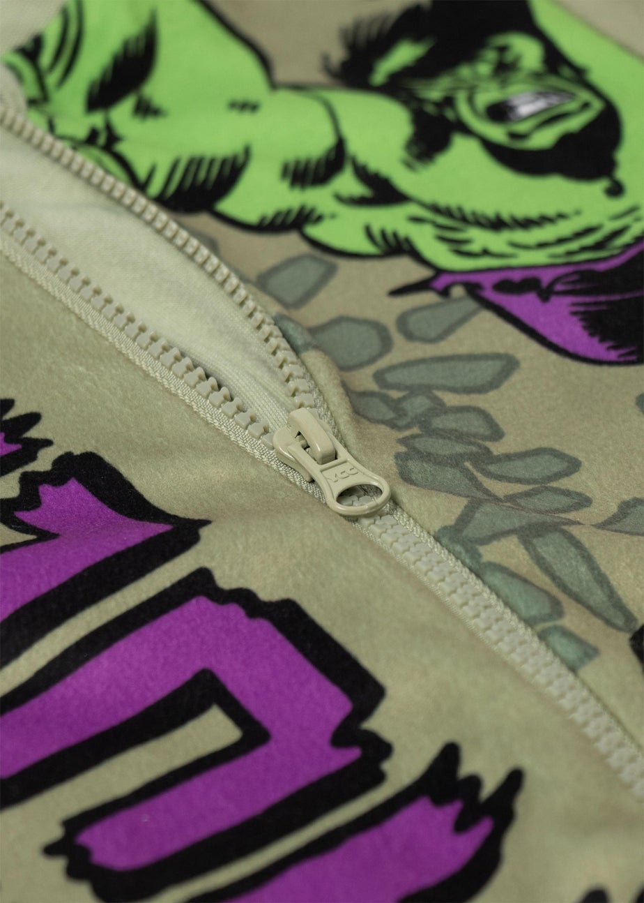 Marvel The Incredible Hulk Kids Green Onesie (3-14yrs)