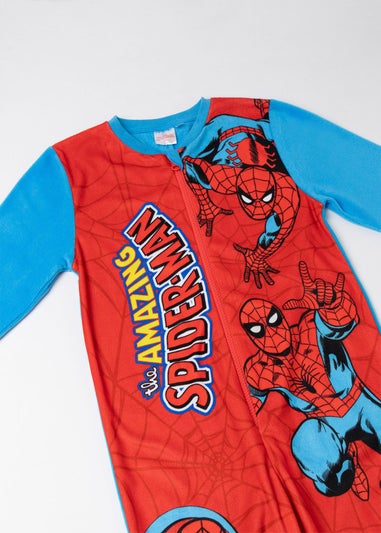 Marvel The Amazing Spider-Man Kids Red Onesie (18mnths-6yrs)