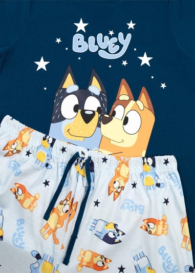 Bluey Family Adults Multicoloured Long Pyjama Set