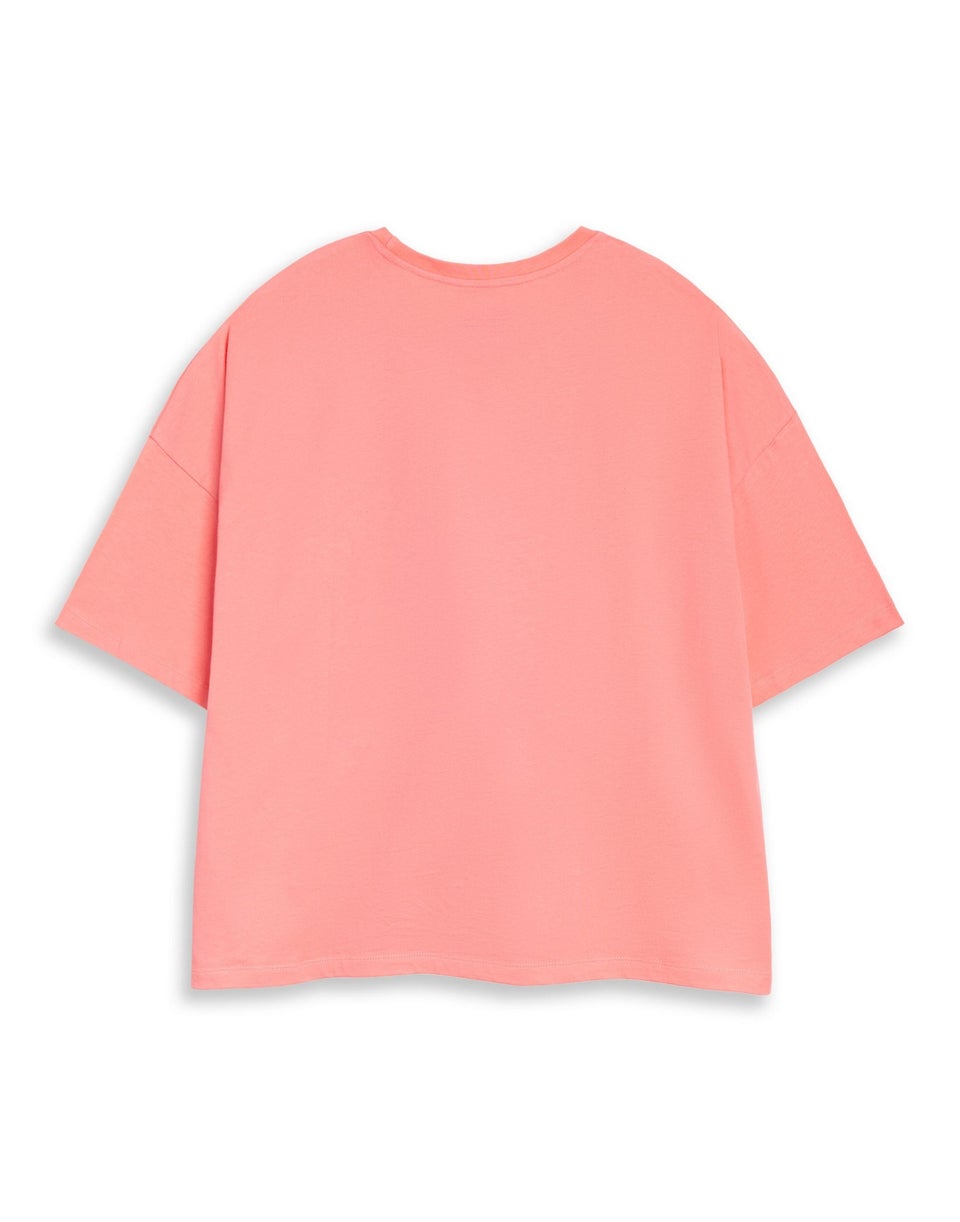 Vanilla Underground SpongeBob SquarePants Patrick Adults Pink Short Sleeve Pyjama Set