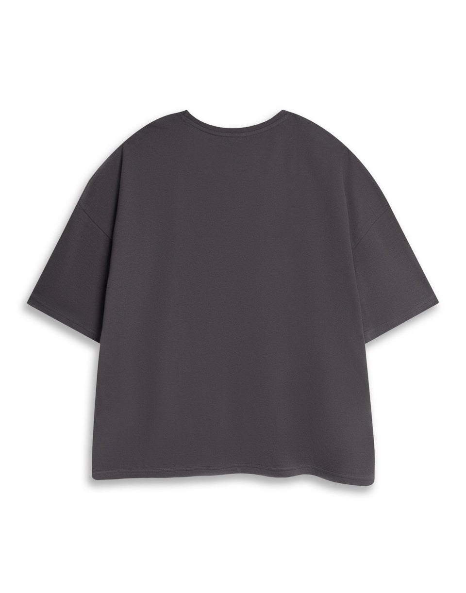 Disney The Little Mermaid & Flounder Adults Grey Short Sleeve Long Leg Pyjama Set