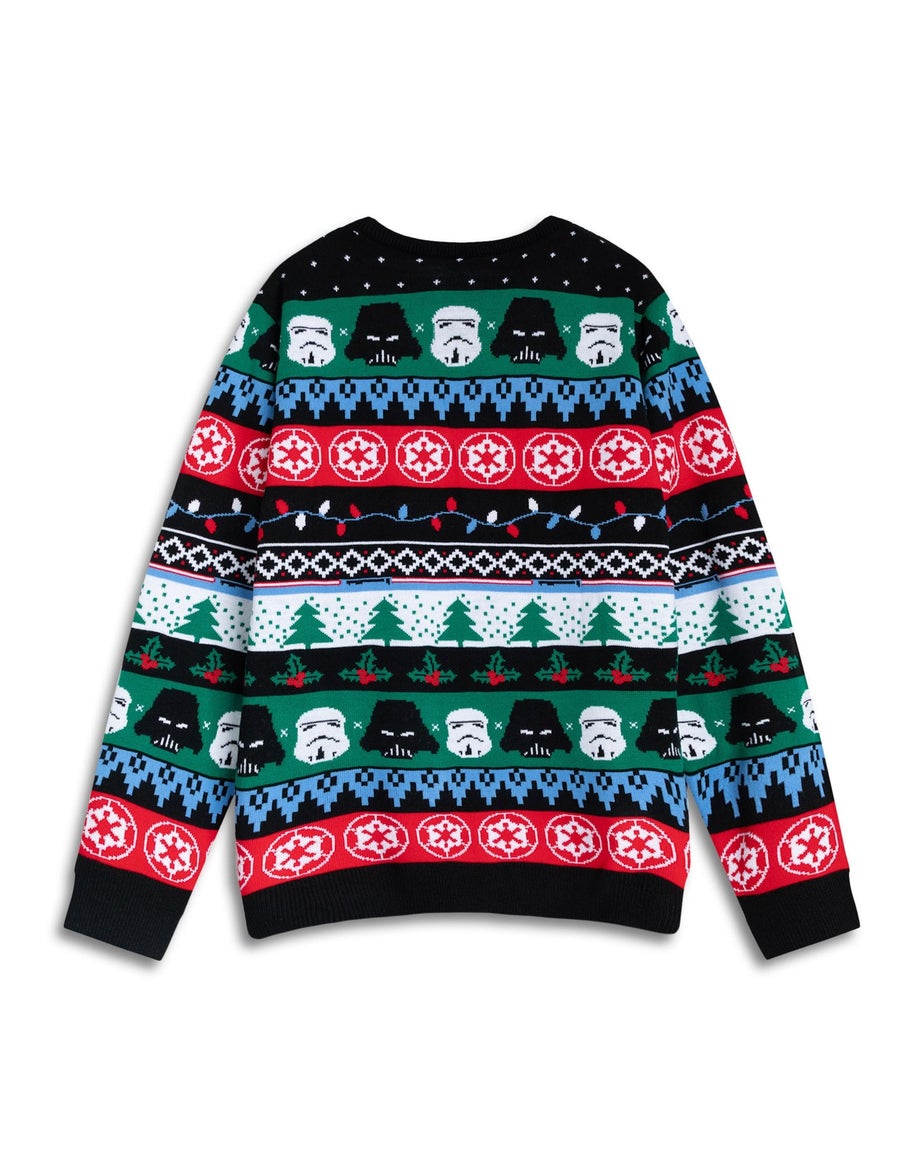 Star Wars Logo Adults Multicoloured Christmas Jumper