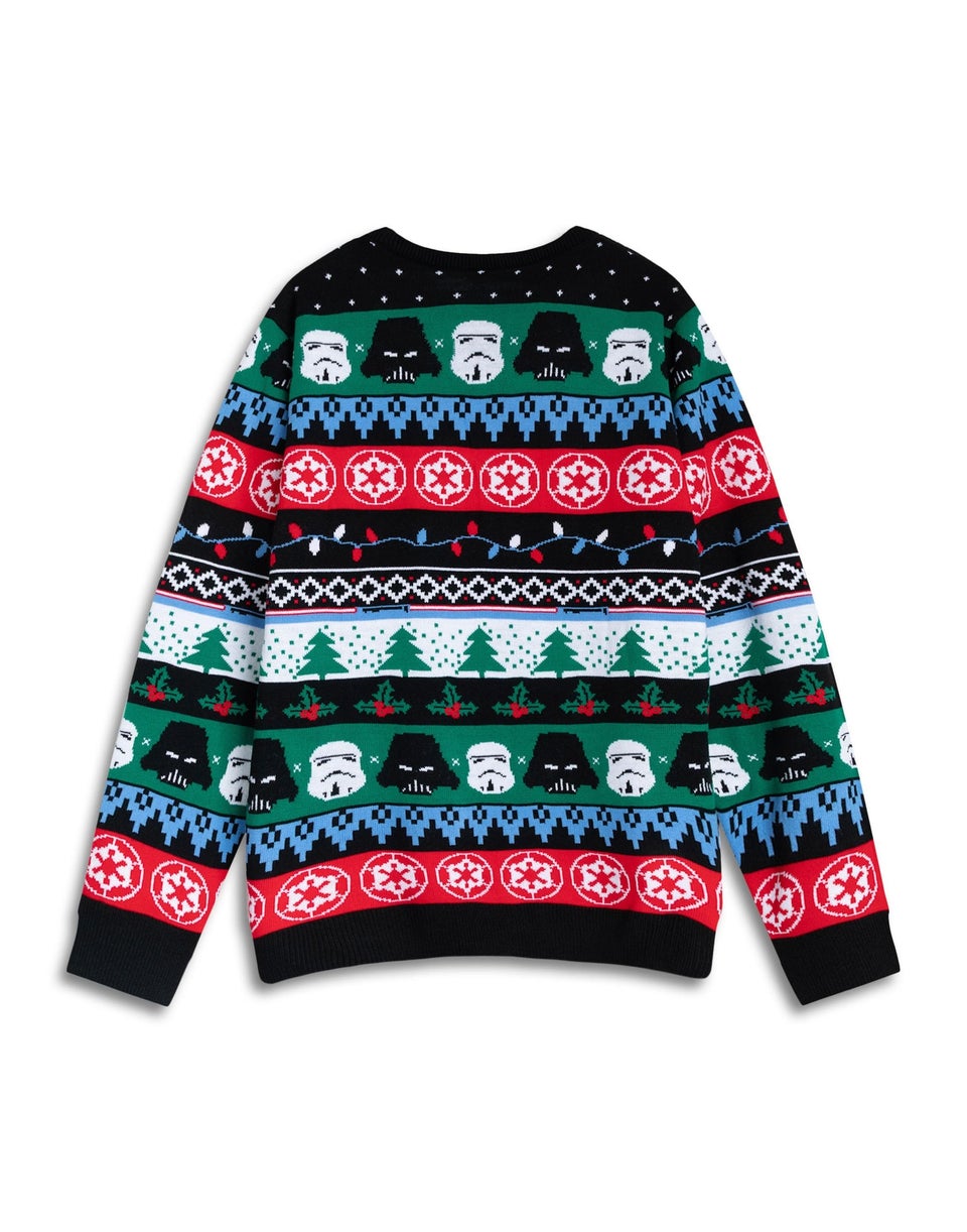 Star Wars Logo Adults Multicoloured Christmas Jumper