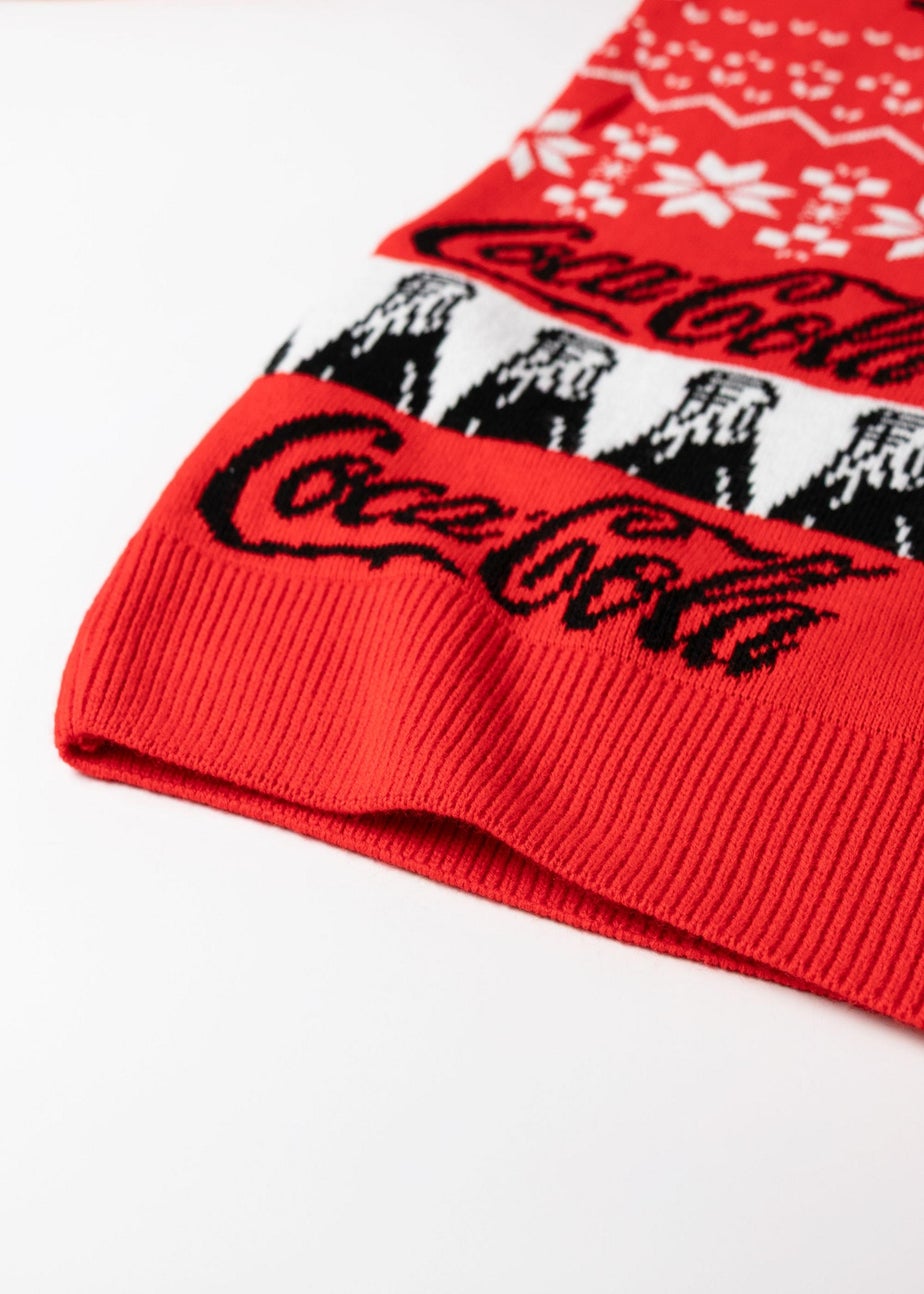 Coca Cola Logo Adults Red Christmas Jumper