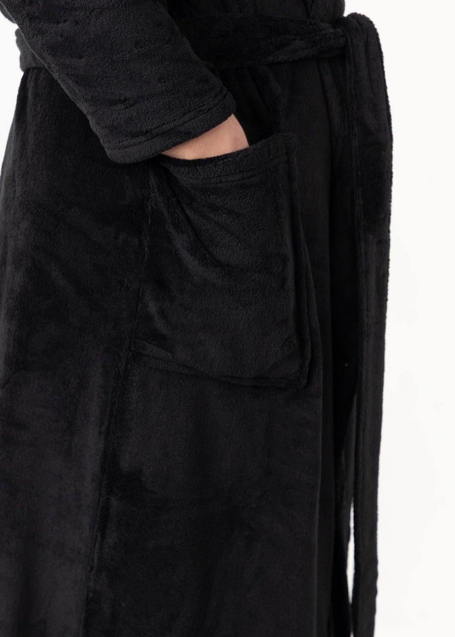 Star Wars Darth Vader Adults Black Hooded Bathrobe