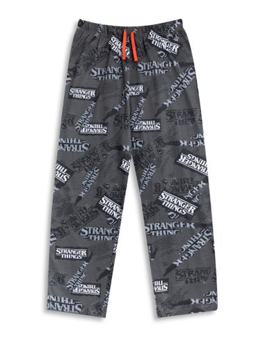 Stranger Things Logo Adults White Shortie Pyjama Set