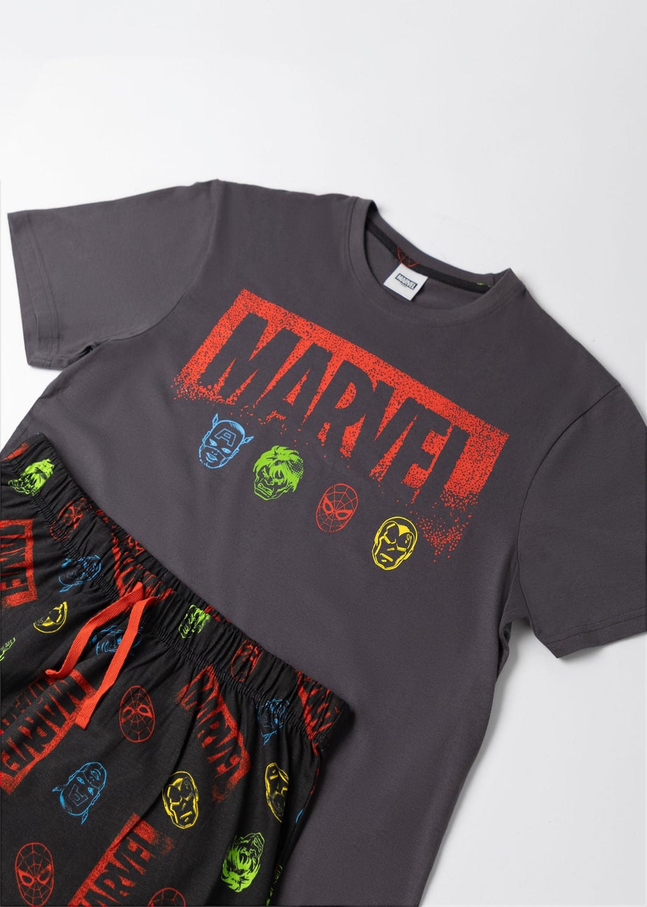 Marvel Avengers Adults Multicoloured Shortie Pyjama Set