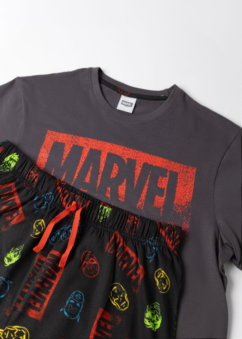 Marvel Avengers Adults Multicoloured Shortie Pyjama Set