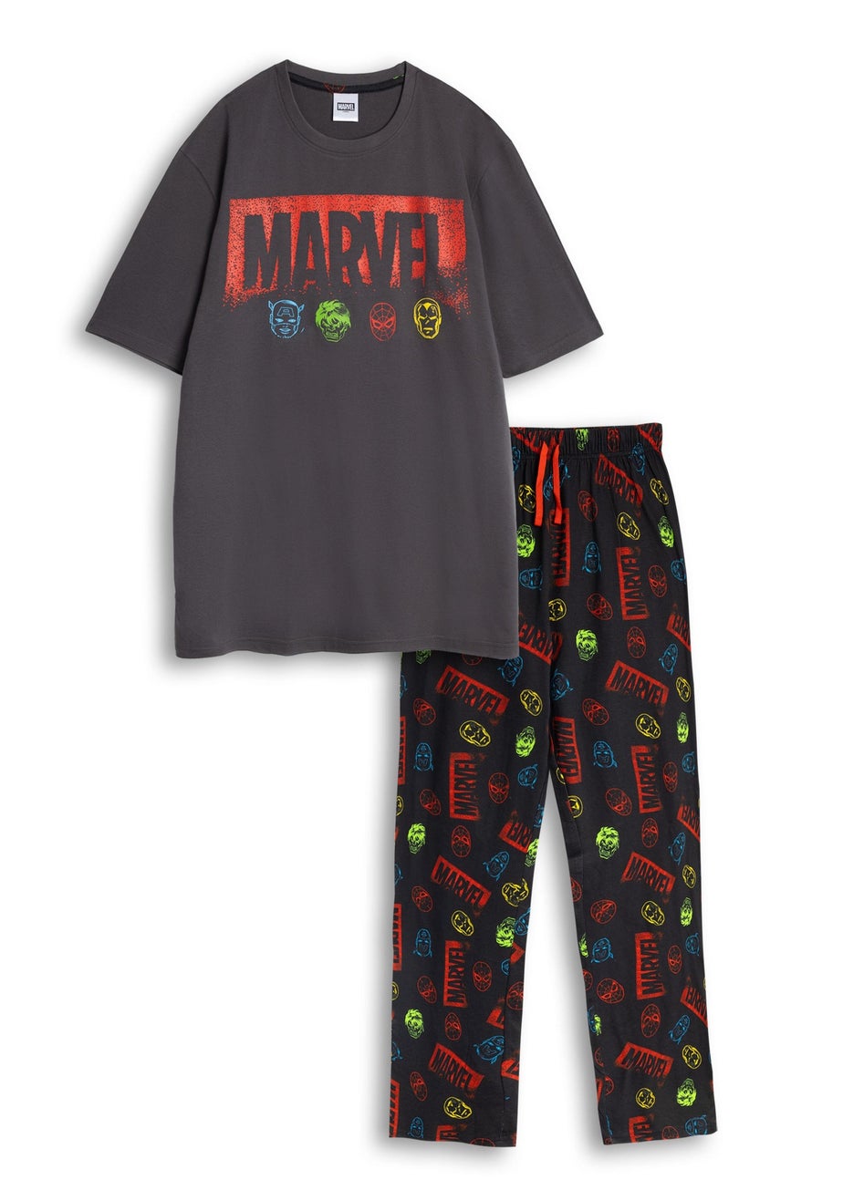 Marvel Avengers Adults Multicoloured Shortie Pyjama Set