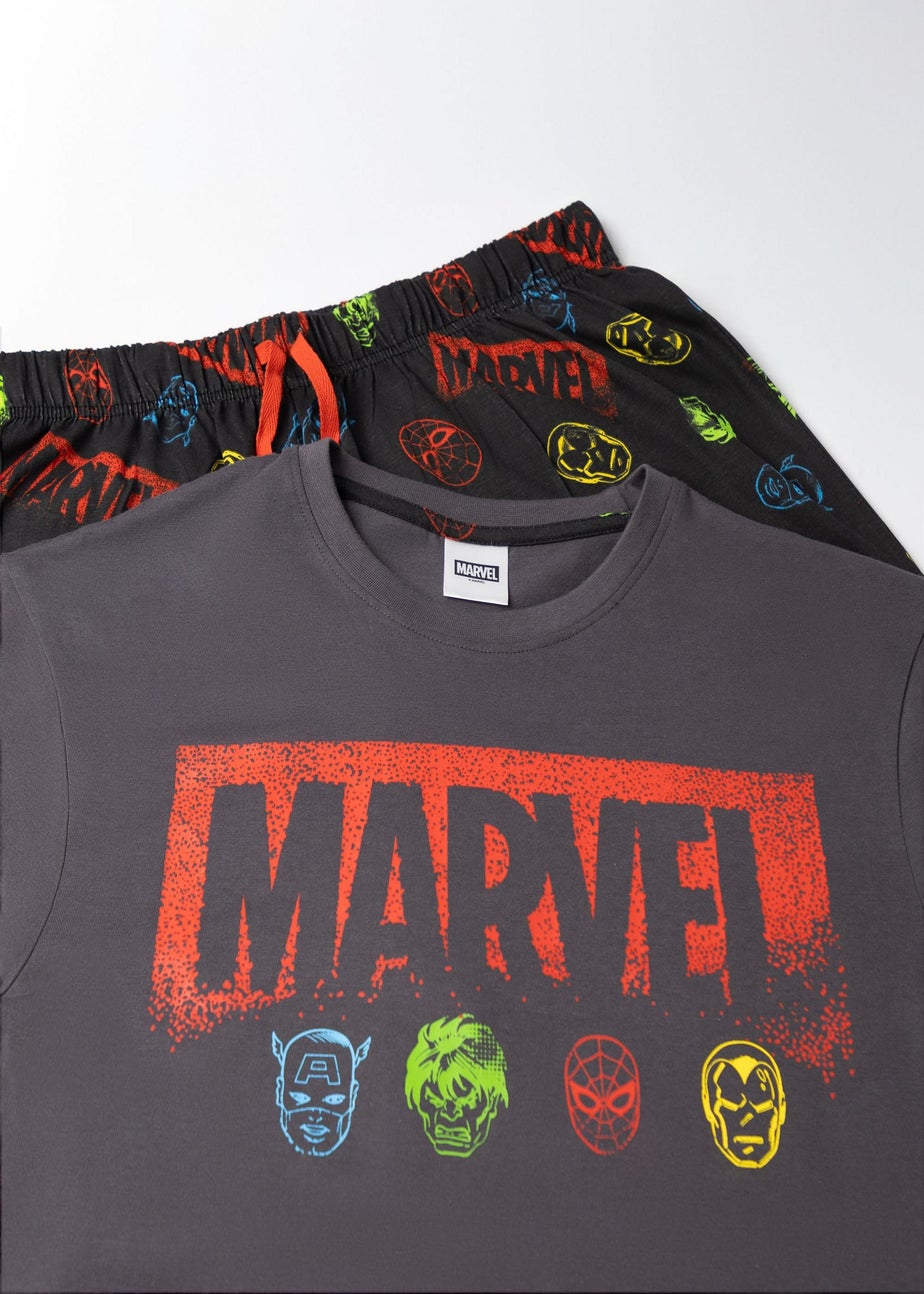 Marvel Avengers Adults Multicoloured Shortie Pyjama Set