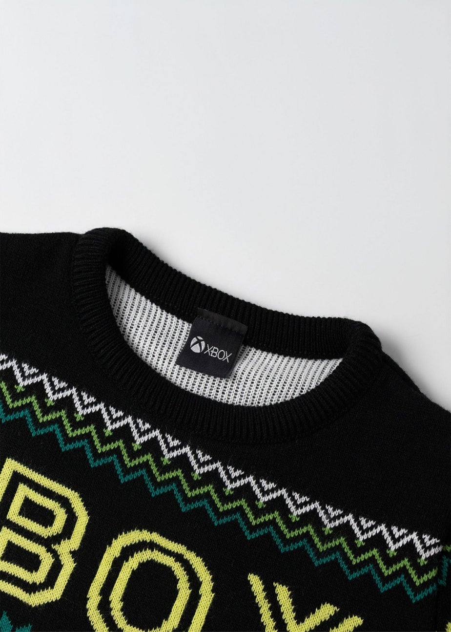 Xbox Logo Kids Multicoloured Christmas Jumper (5-14yrs)