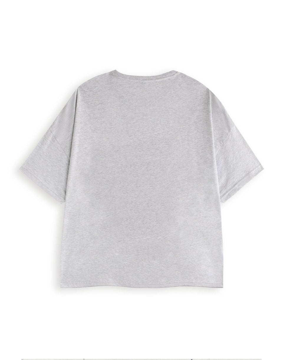 Vanilla Underground Coca Cola Logo Adults Grey Short Sleeve Pyjama Set